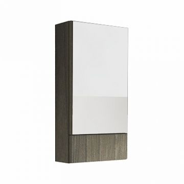 Dulap cu oglinda Kolo Nova PRO 85x46.4cm  gri cenusiu