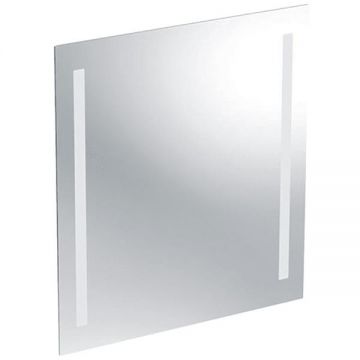 Oglinda cu iluminare LED, Geberit, Option Basic, dreptunghiulara, 60 x 65 cm