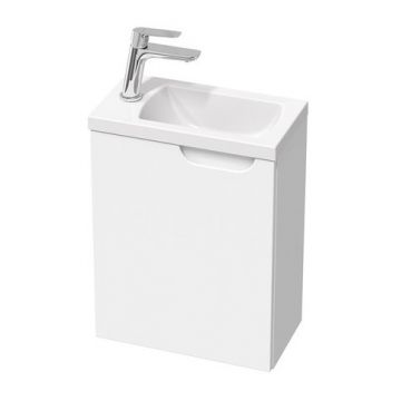 Dulap baza pentru lavoar Ravak SD Classic II 400 L orientare stanga 40x22x50cm alb