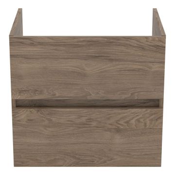 Dulap sub chiuvetă în culoare naturală suspendat cu aspect de lemn de nuc 60x55 cm Eurovit+ – Ideal Standard