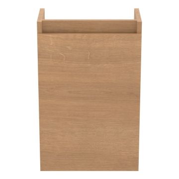 Dulap sub chiuvetă în culoare naturală suspendat cu aspect de lemn de stejar 35x55 cm Eurovit+ – Ideal Standard