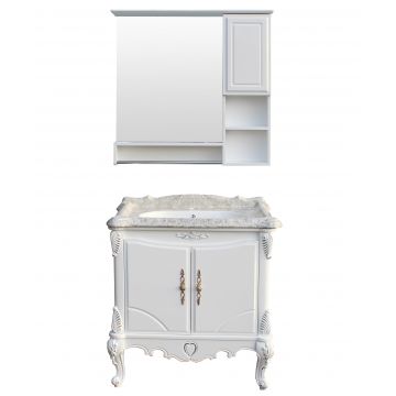 Set mobilier baie 780, 80x49x89cm