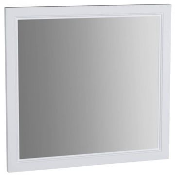 Flat mirror 80cm, alb mat 62216